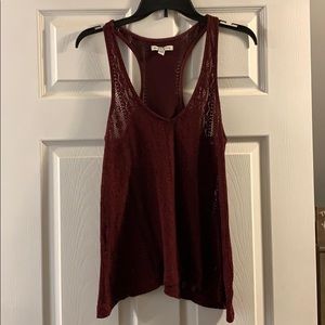 Women’s American eagle crochet tank